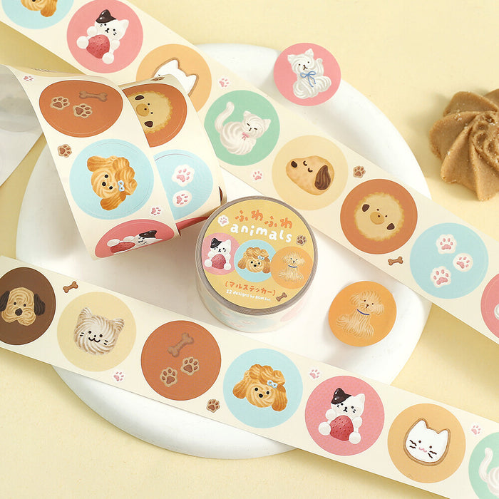 BGM Planner Sticker Roll - Fluffy Animals
