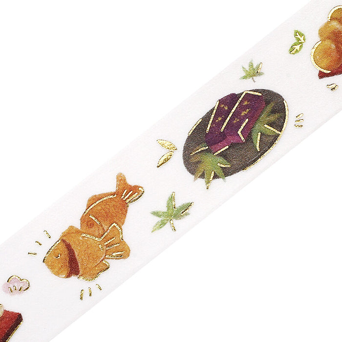 BGM Japan Foil Washi Tape - Lots of Japanese Sweets