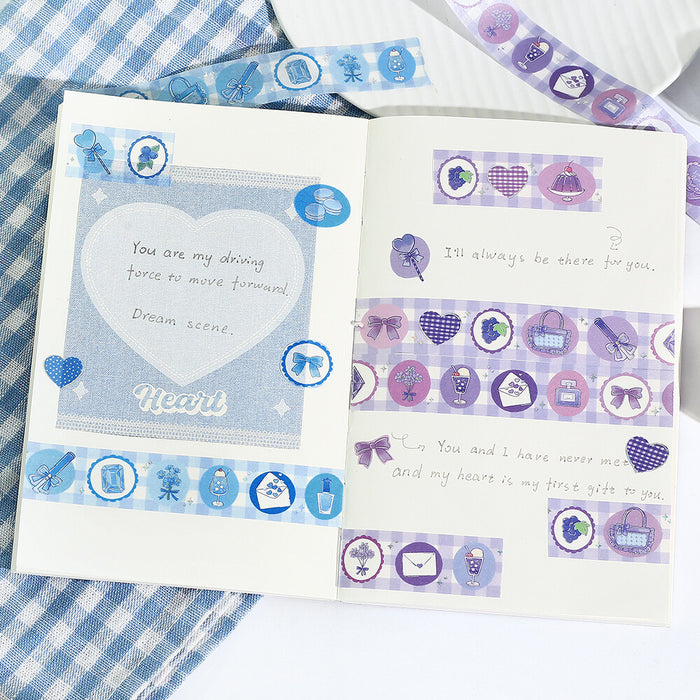 BGM 'Colour Life' Foil Washi Tape - Blue