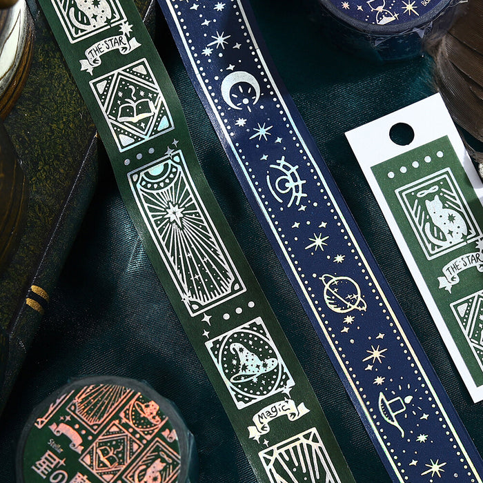 BGM 'Star Magic Book' Foil Washi Tape - Ao