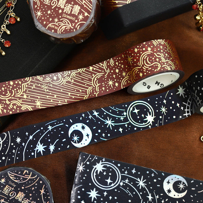 BGM 'Star Magic Book' Foil Washi Tape - Flame