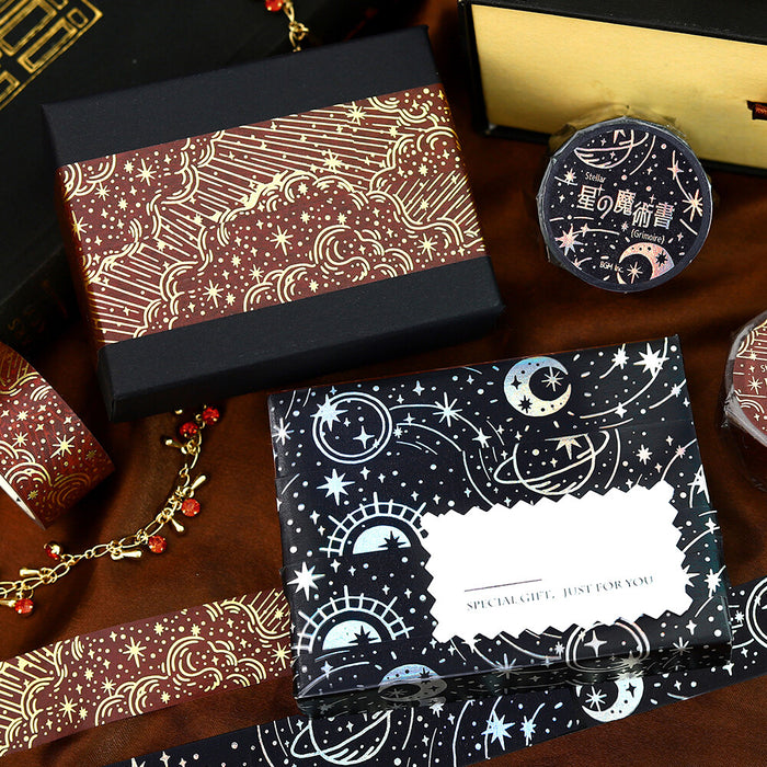 BGM 'Star Magic Book' Foil Washi Tape - Flame