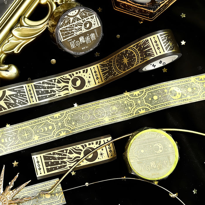 BGM 'Star Magic Book' Foil Washi Tape - Sacred