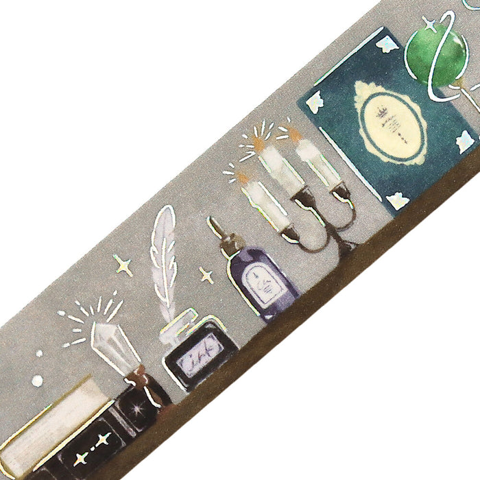 BGM 'Fantasy Bookshelf' Foil Washi Tape - Grimoire
