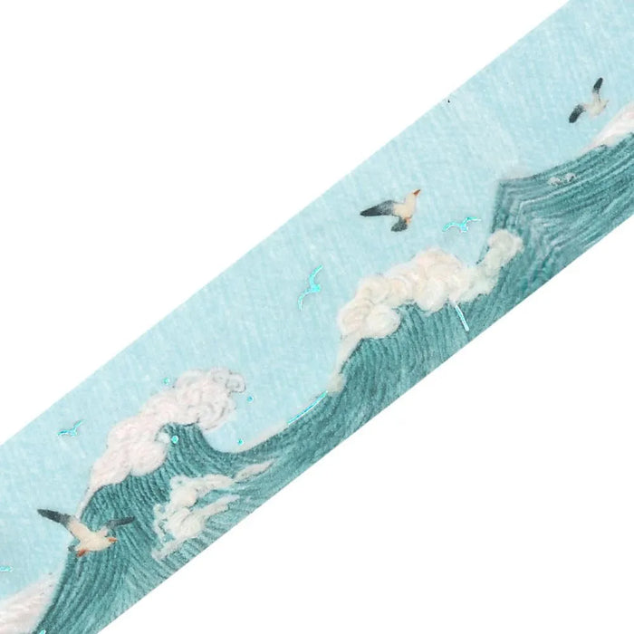 BGM 'Pieni Stitch' Foil Washi Tape - Small Sea
