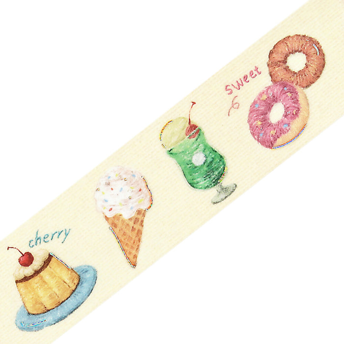 BGM 'Pieni Stitch' Foil Washi Tape - Small Cafe