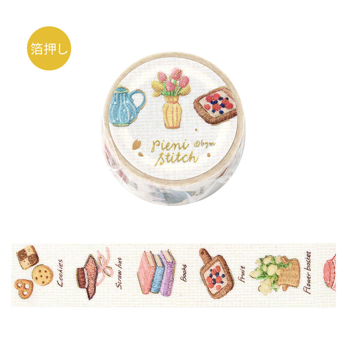 BGM 'Pieni Stitch' Foil Washi Tape - Small Room