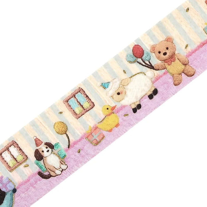 BGM 'Pieni Stitch' Foil Washi Tape - Small Party