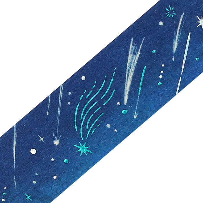 BGM 'Sky Picture Book' Foil Washi Tape - Meteor
