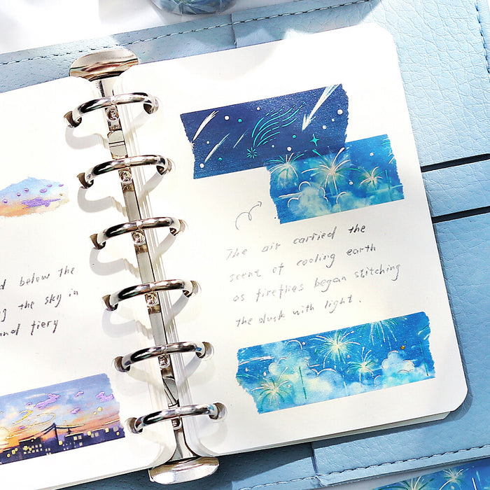 BGM 'Sky Picture Book' Foil Washi Tape - Meteor