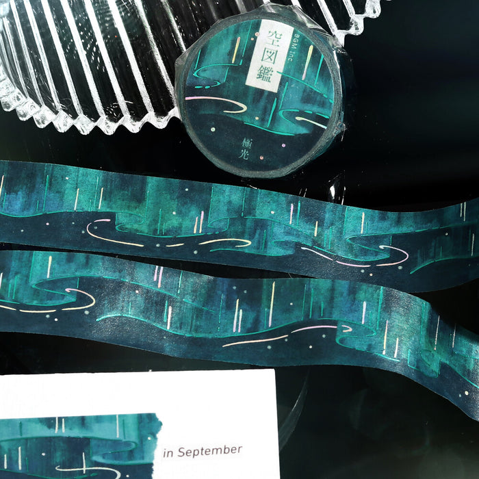 BGM 'Sky Picture Book' Foil Washi Tape - Polar Light