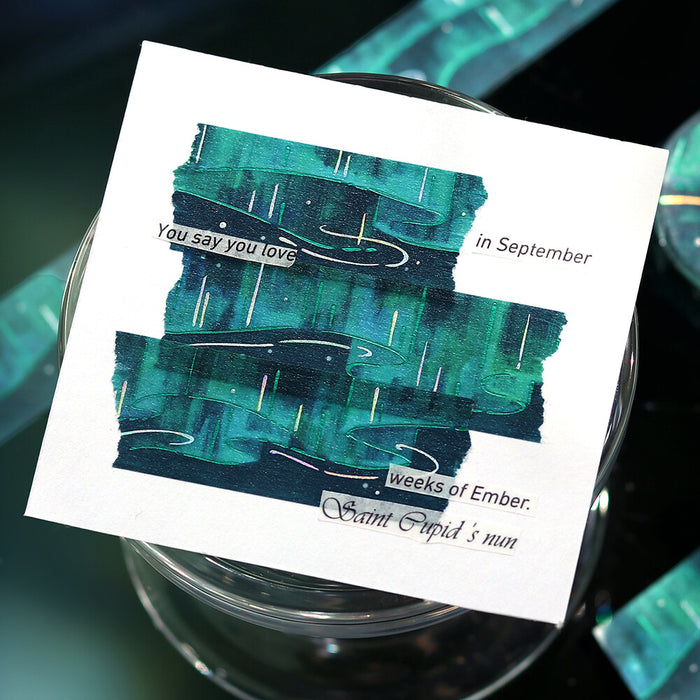 BGM 'Sky Picture Book' Foil Washi Tape - Polar Light