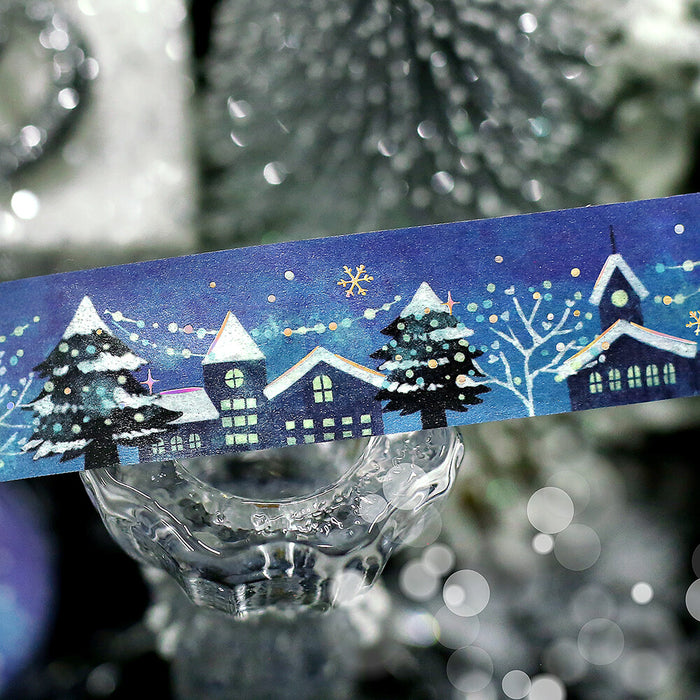 BGM Christmas Foil Washi Tape - Twinkling Night