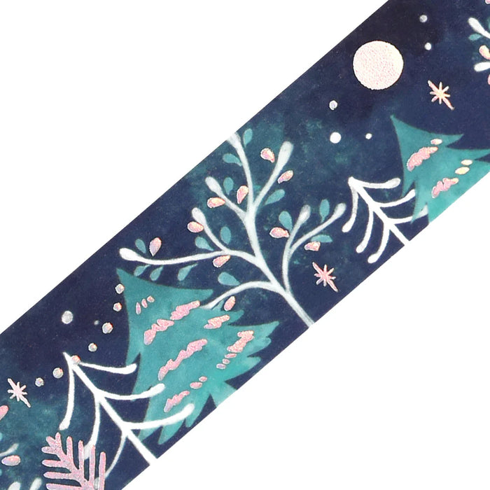 BGM Christmas Washi Tape - Moonlit Forest