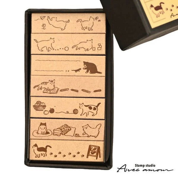 Stamp Set - Cat Borders