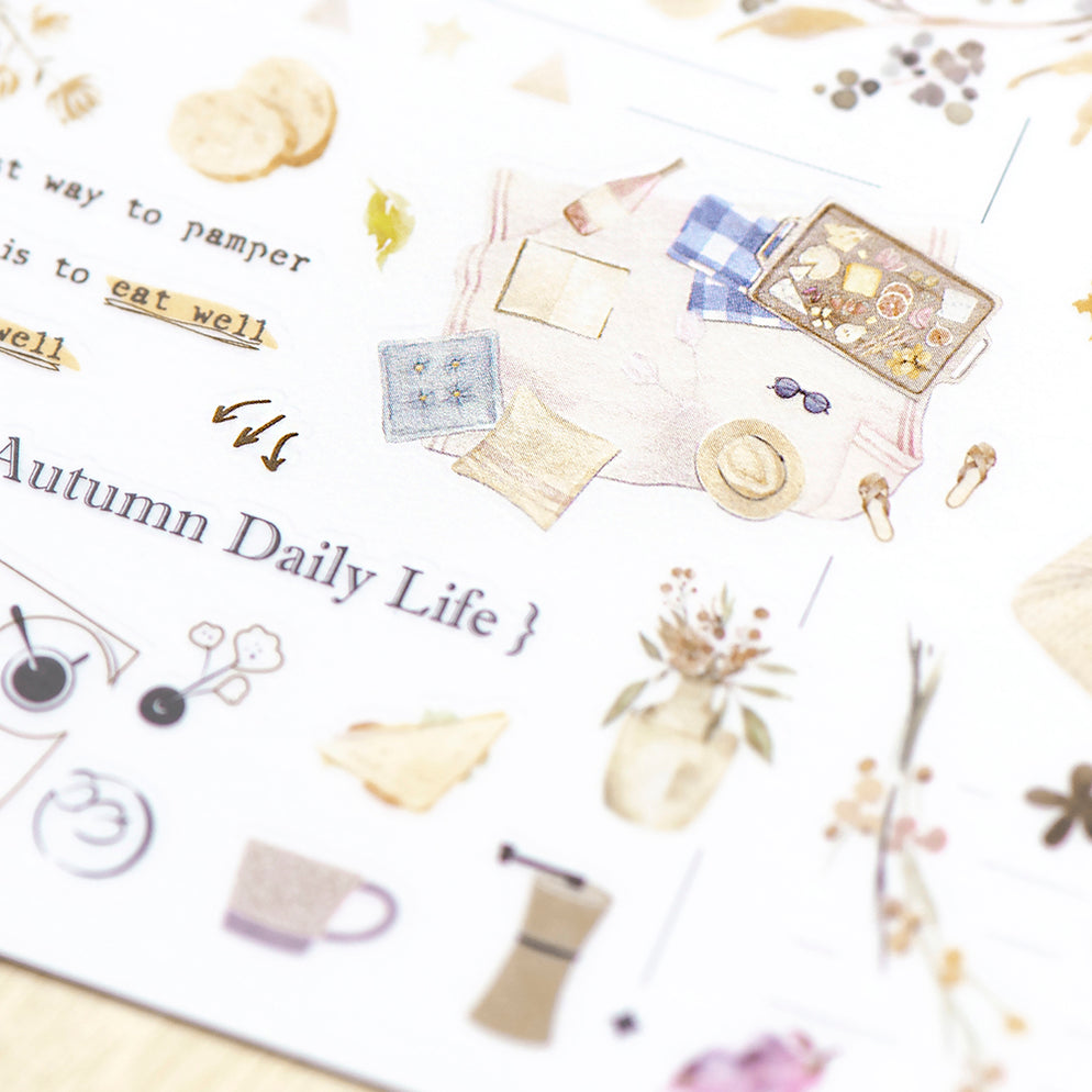 MU-LifeStyle Print-On Stickers #257 | WashiGang Australia