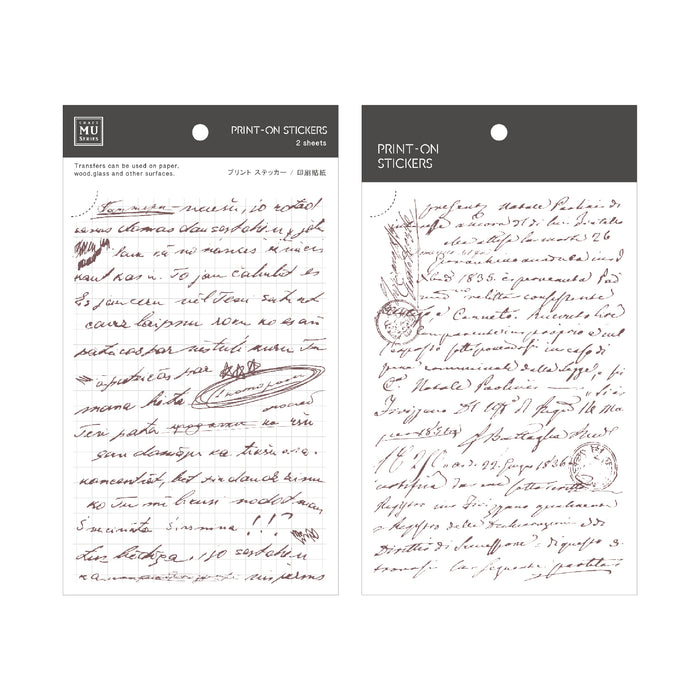 Print-On Stickers #259