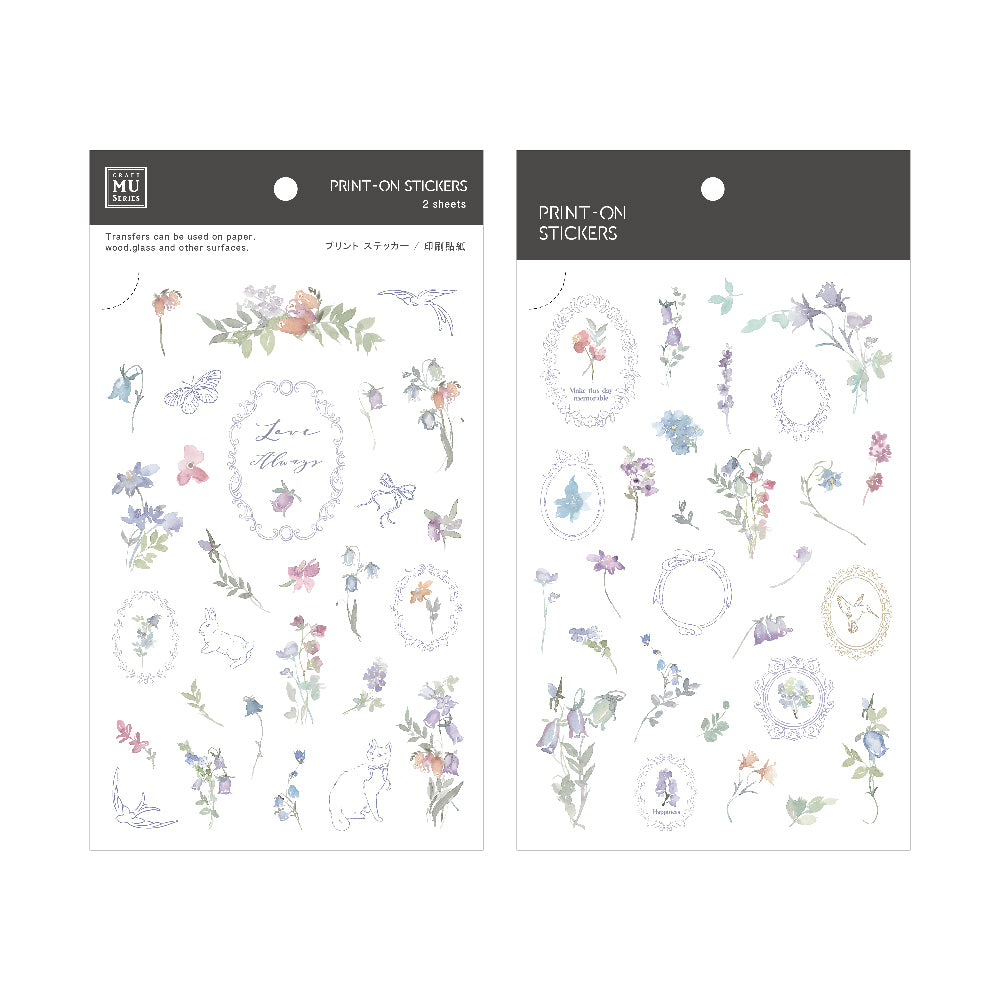 MU-LifeStyle Print-On Stickers #261 | WashiGang Australia