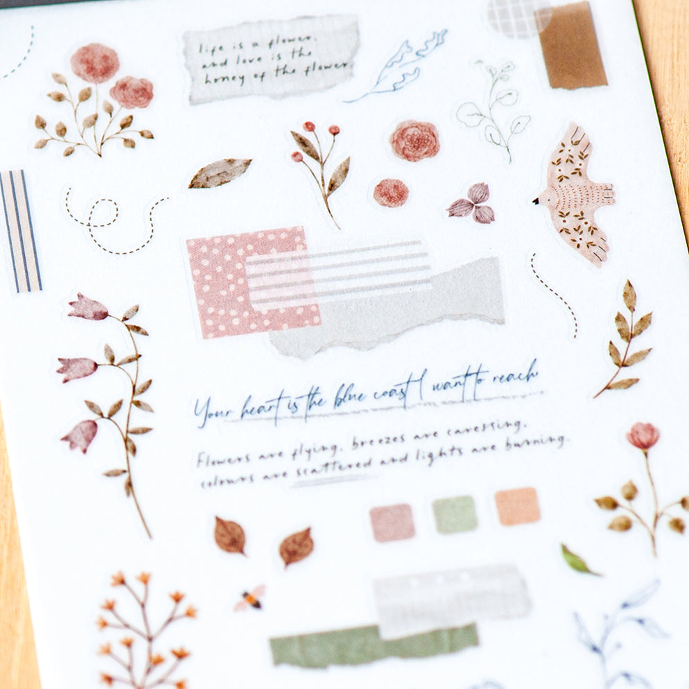 MU-LifeStyle Print-On Stickers #270 | WashiGang Australia
