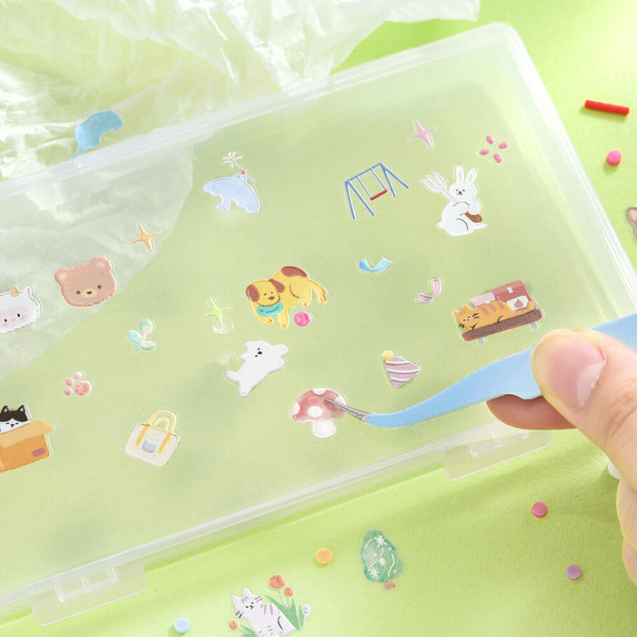 BGM 'Icing' Series Embossed Stickers - Animals