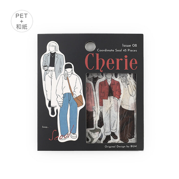 BGM 'Cherie' Coordinate Flake Stickers - Seoul