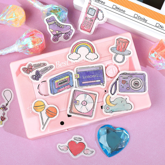 BGM Washi Paper Deco Stickers - Retro