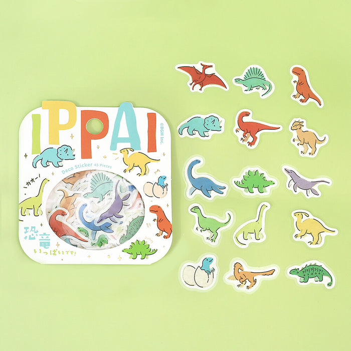 BGM Washi Paper Deco Stickers - Dinosaurs
