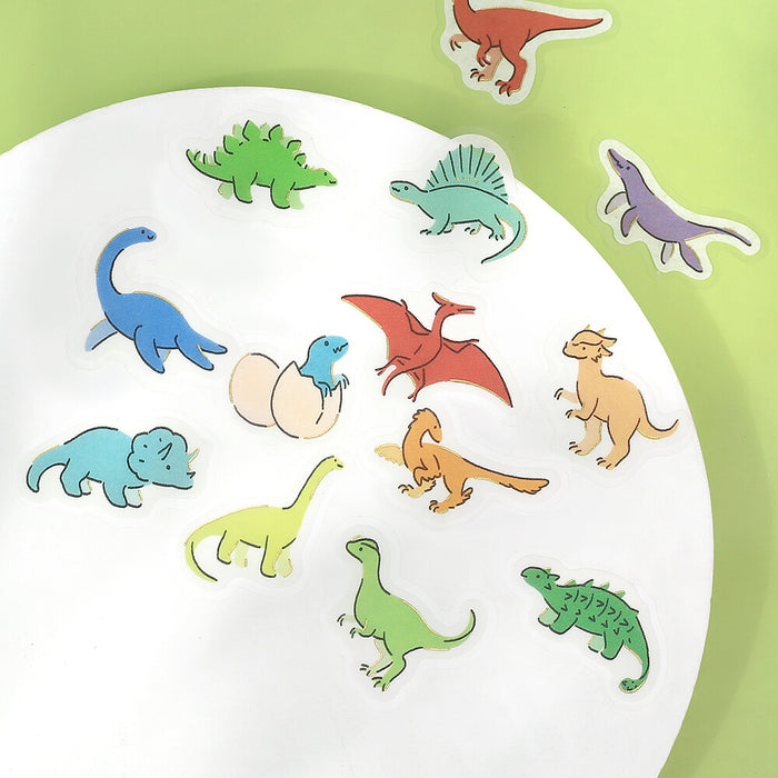 BGM Washi Paper Deco Stickers - Dinosaurs