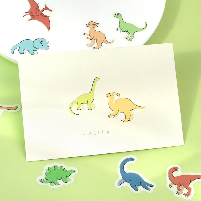 BGM Washi Paper Deco Stickers - Dinosaurs