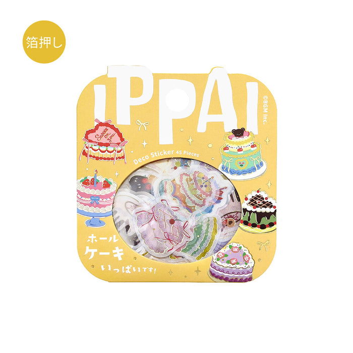 BGM Washi Paper Deco Stickers - Cakes