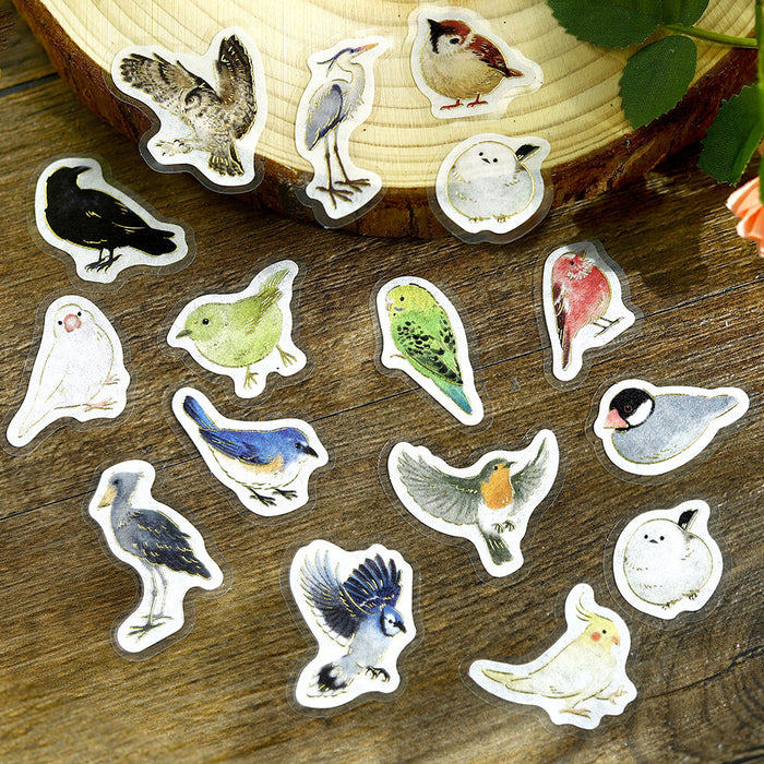 BGM Washi Paper Deco Stickers - Birds