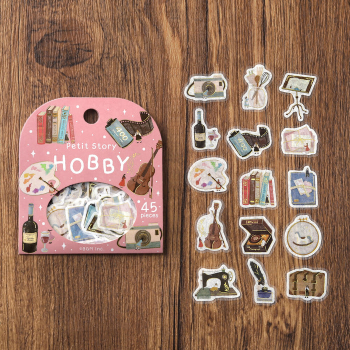 BGM 'Petite Story' Washi Paper Deco Stickers - Hobby
