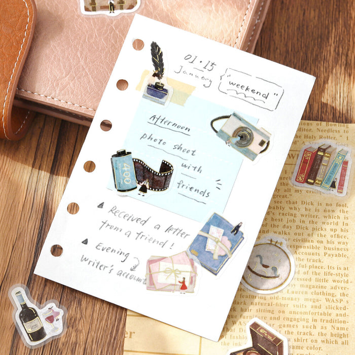 BGM 'Petite Story' Washi Paper Deco Stickers - Hobby