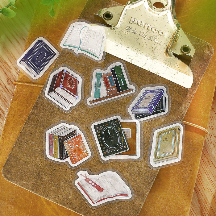 BGM Washi Paper Deco Stickers - Lots of Books