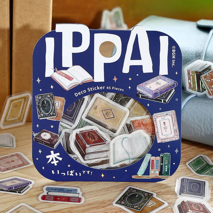 BGM Washi Paper Deco Stickers - Lots of Books