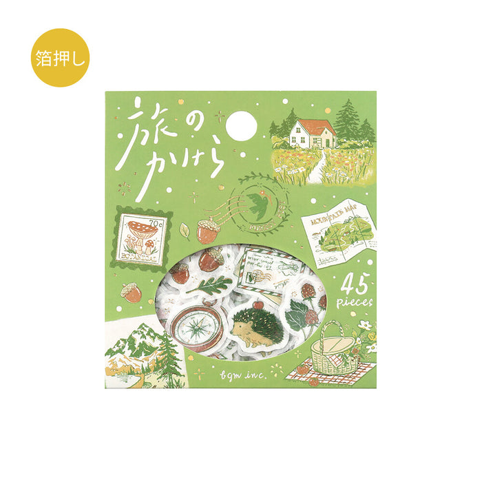 BGM 'Fragments of a Journey' Washi Paper Deco Stickers - To the Forest