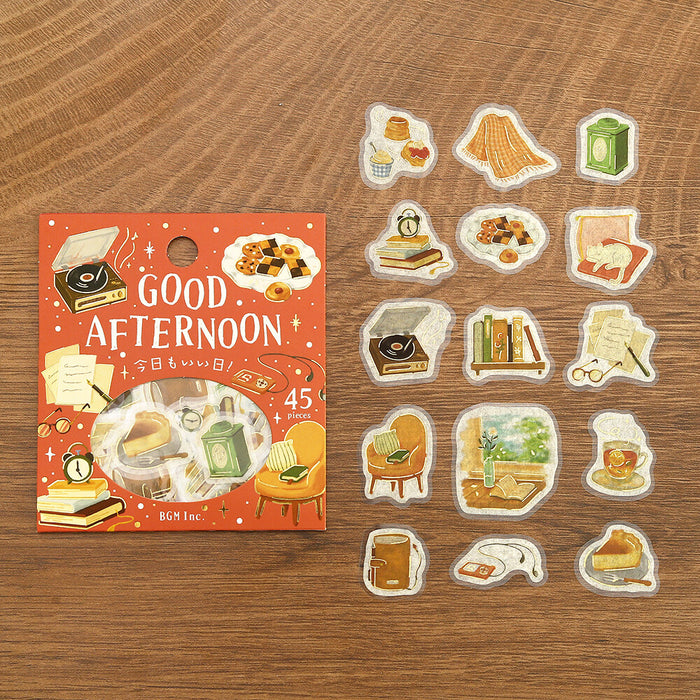 BGM 'Another Great Day' Washi Paper Deco Stickers - Good Afternoon