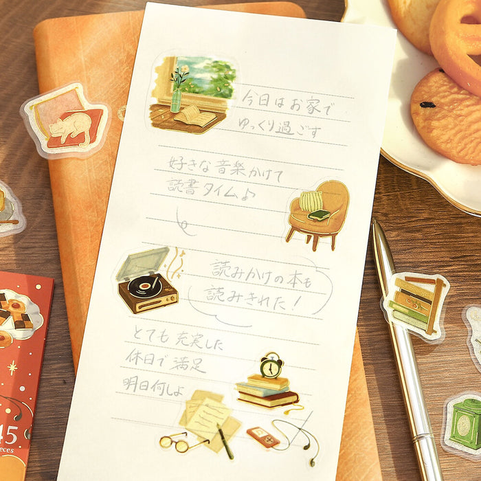 BGM 'Another Great Day' Washi Paper Deco Stickers - Good Afternoon