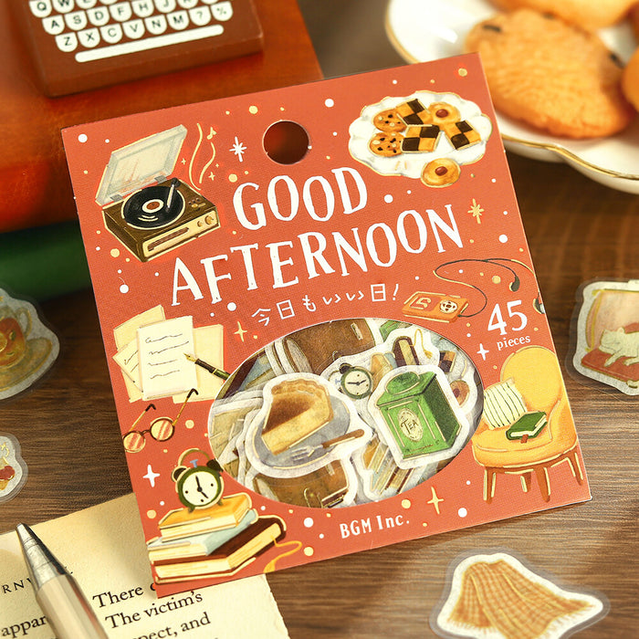 BGM 'Another Great Day' Washi Paper Deco Stickers - Good Afternoon