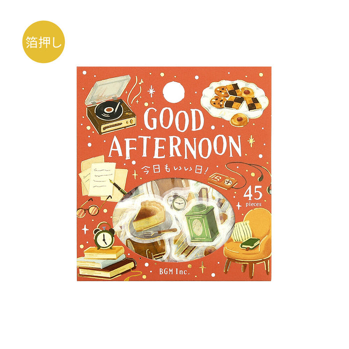 BGM 'Another Great Day' Washi Paper Deco Stickers - Good Afternoon