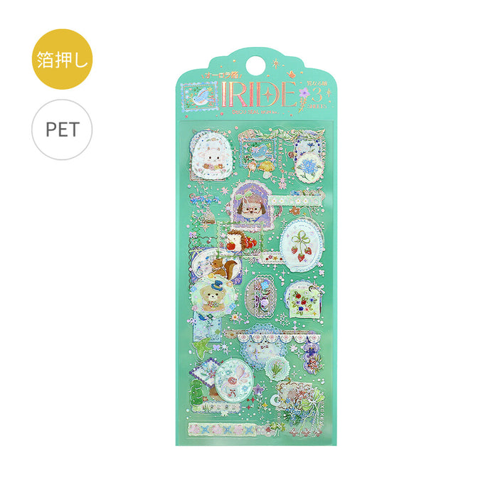 BGM 'IRIDE' Series Clear Deco Stickers - Garden of Dreams