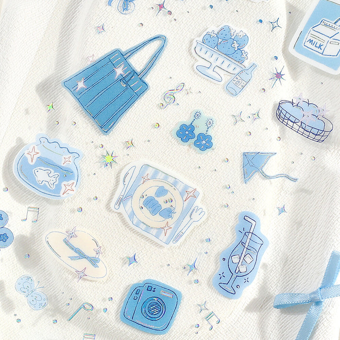 BGM 'IRIDE' Series Clear Deco Stickers - Sparkling Accessories
