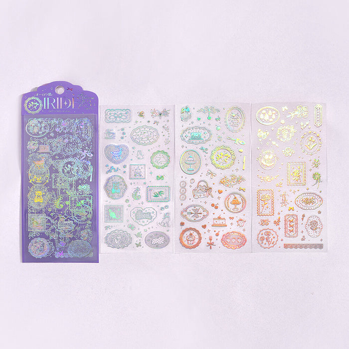 BGM 'IRIDE' Series Clear Deco Stickers - Dreaming Waltz