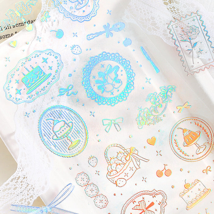 BGM 'IRIDE' Series Clear Deco Stickers - Dreaming Waltz