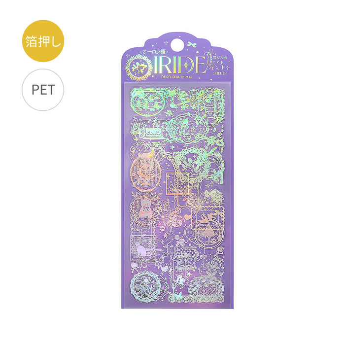 BGM 'IRIDE' Series Clear Deco Stickers - Dreaming Waltz