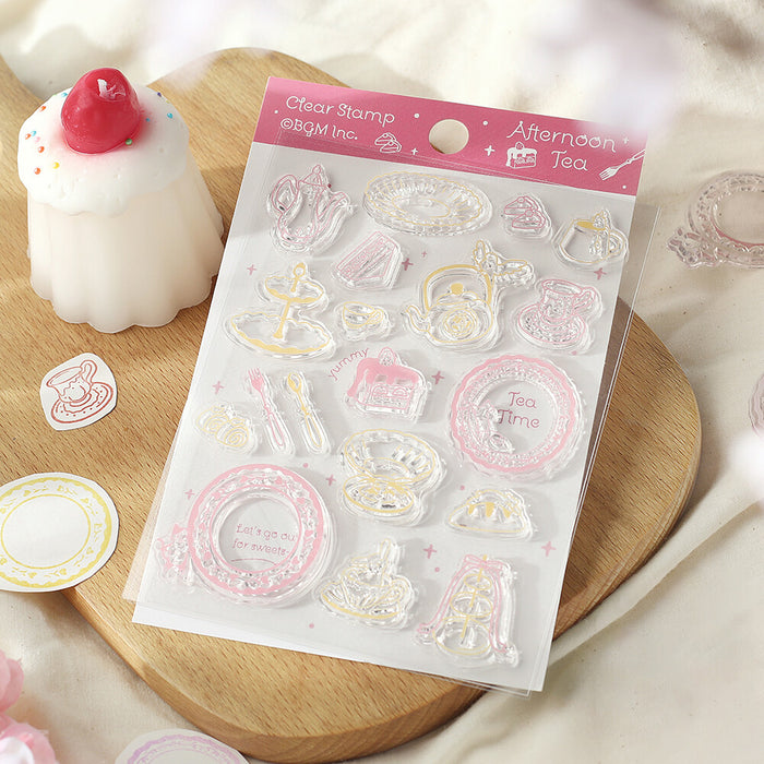 BGM Japan Clear Stamps - Afternoon Tea Party
