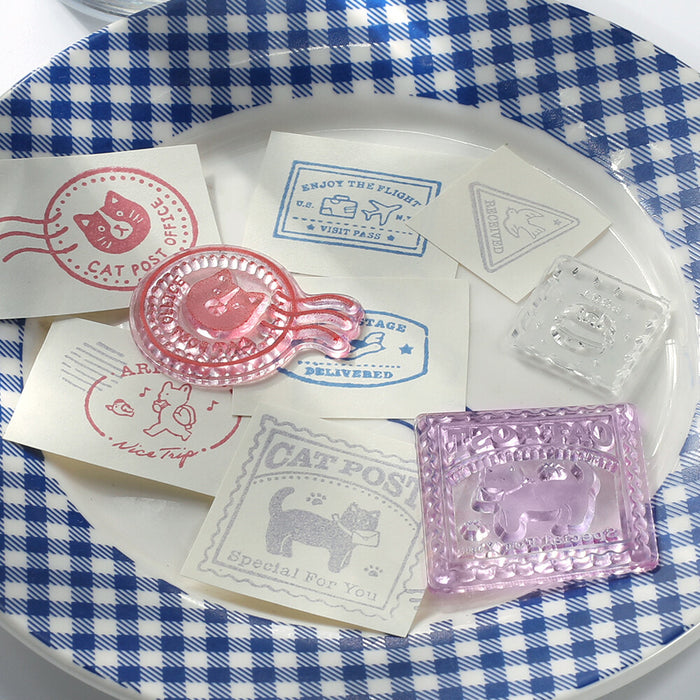 BGM Japan Clear Stamps - Travel