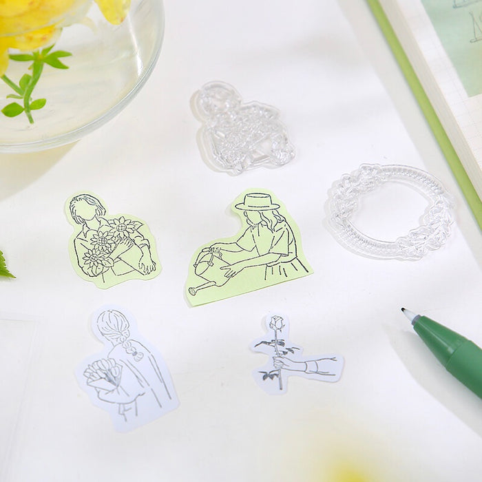 BGM Japan Clear Stamps - Horticulture