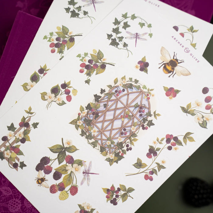 Berries & Vines Sticker Set