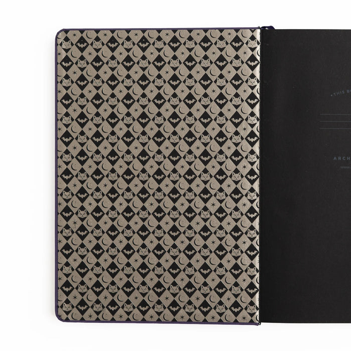 Bewitched A5 Blackout Dot Grid Notebook